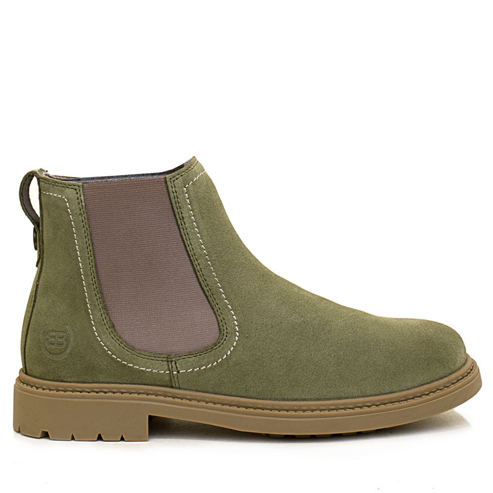 Toddy Short Boot - Sage Green