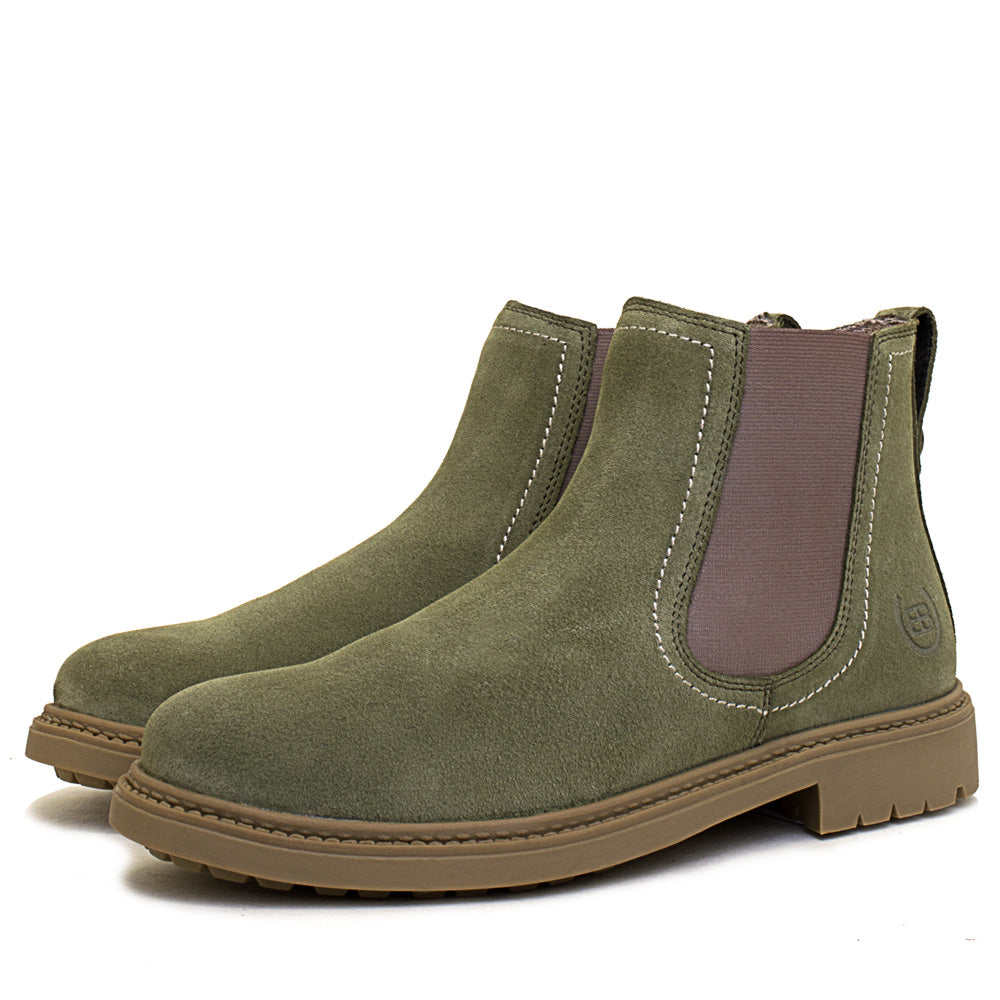 Toddy Short Boot - Sage Green