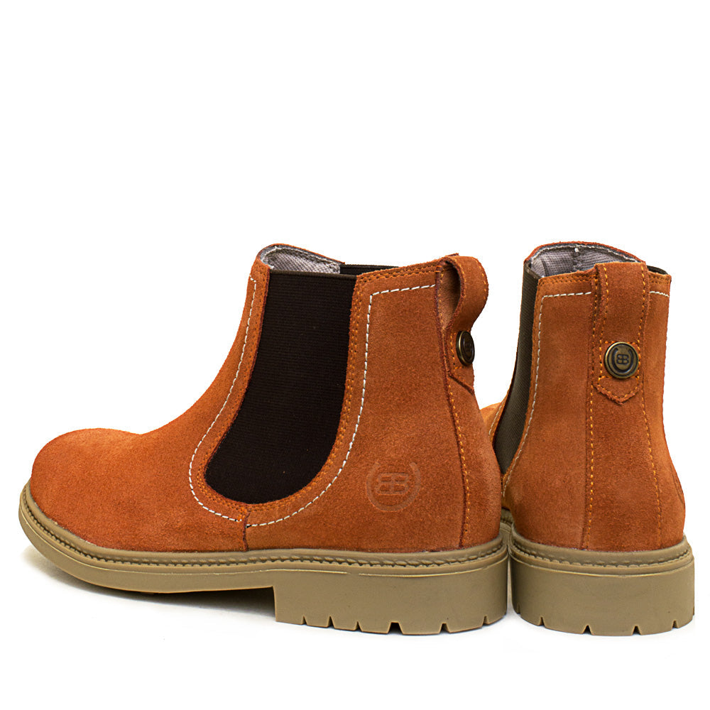 Toddy Short Boot - Burnt Orange