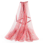 Daisy Pink Chiffon Scarf - SKRF