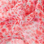 Daisy Pink Chiffon Scarf - SKRF