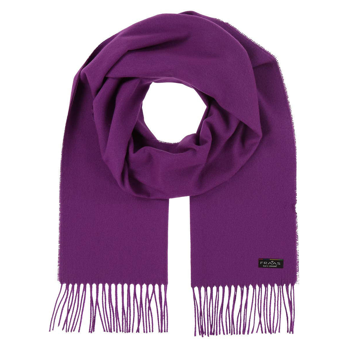 Fraas Scarf Cashmink Purple 625199 492 - SKRF