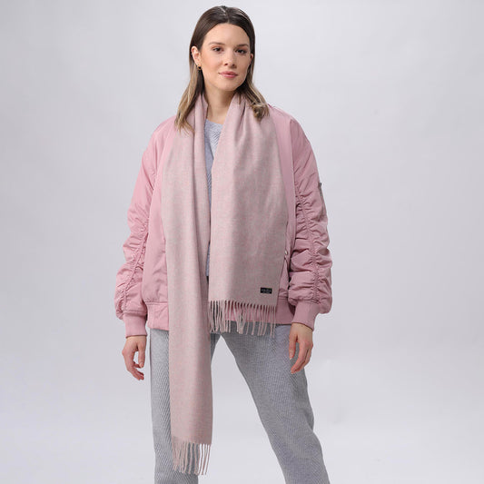 Fraas Scarf Cashmink Old Rose Pink 625199 423 - SKRF