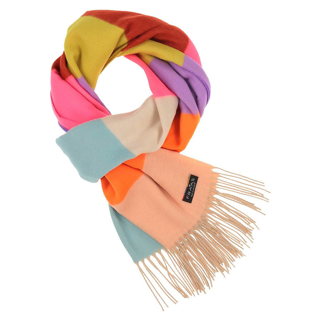 Fraas Scarf Cashmink Striped Multicolour 620004 970 - SKRF
