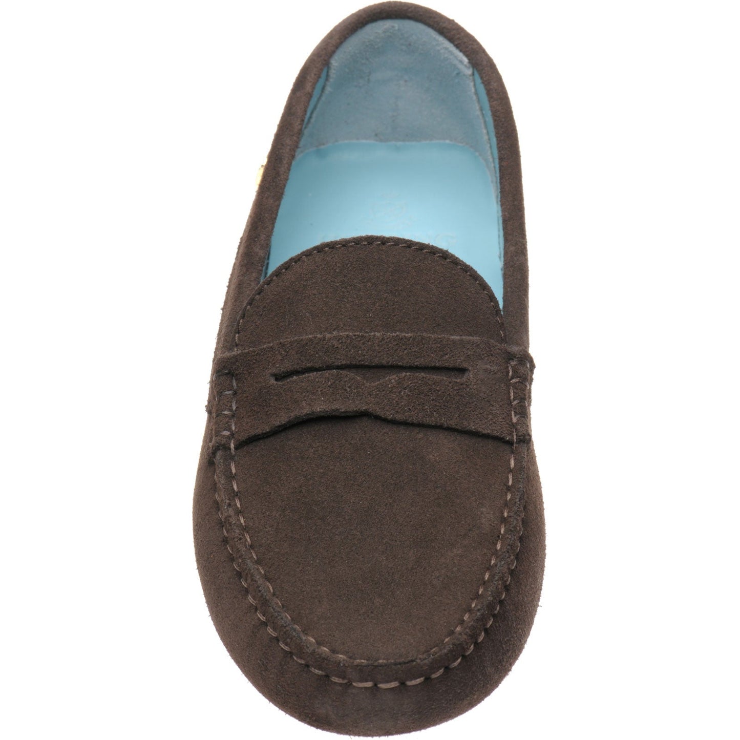 Herring Louisa Choclolate Brown Suede Ladies Rubber-Soled Driving Moccasins