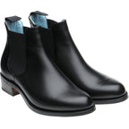 Herring Tamara ladies rubber-soled Chelsea boots in black calf