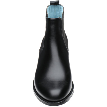 Herring Tamara ladies rubber-soled Chelsea boots in black calf