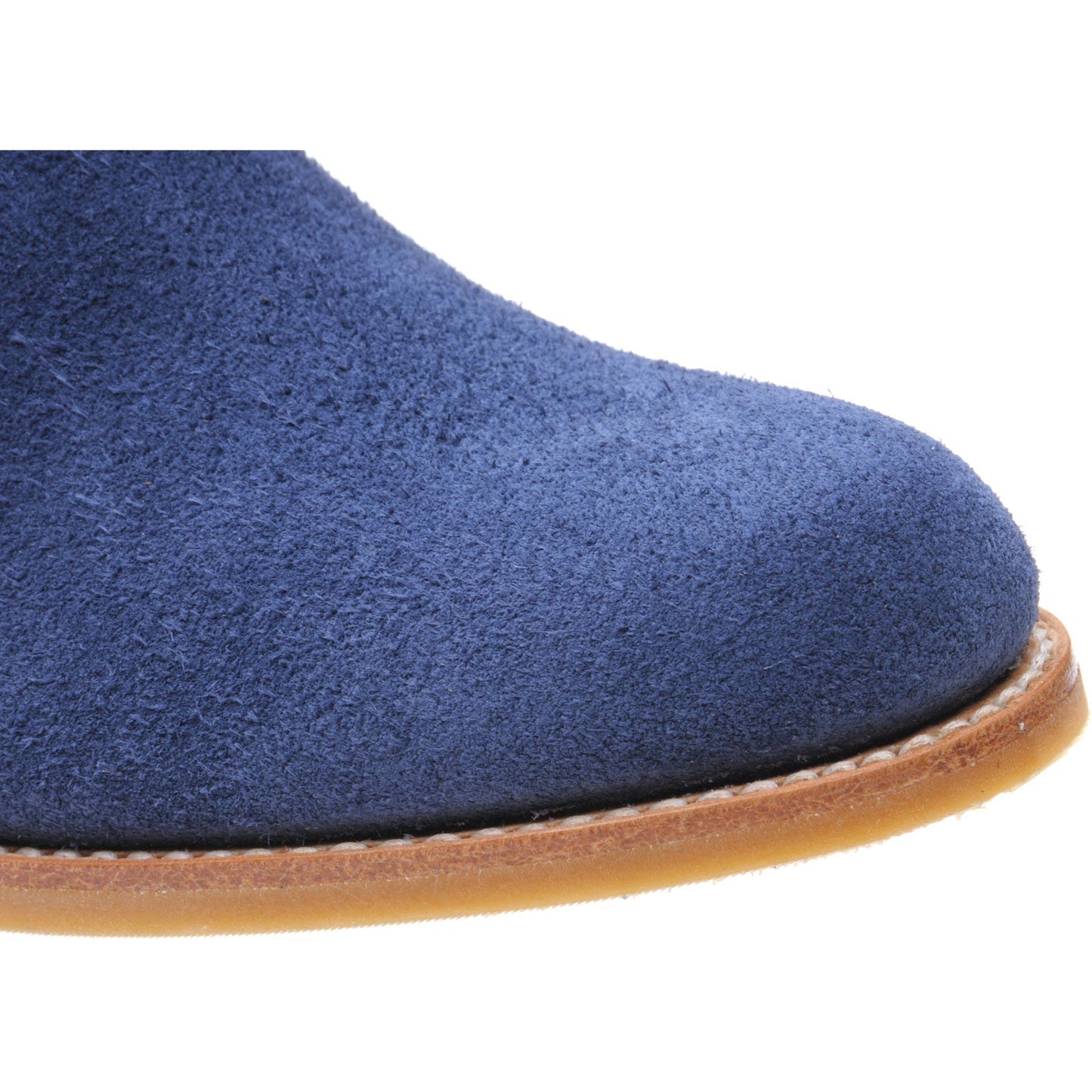 Herring Tamara ladies rubber-soled Chelsea boots in navy suede