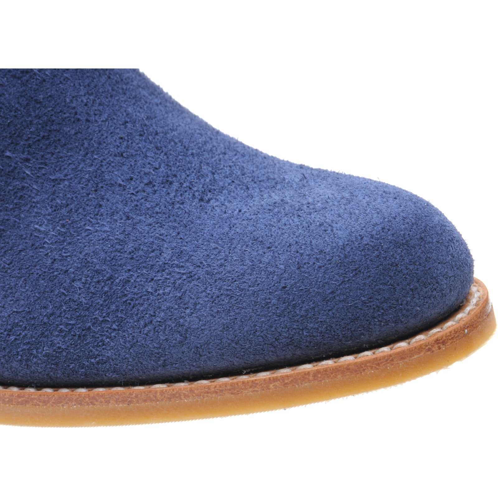 Herring Tamara ladies rubber-soled Chelsea boots in navy suede