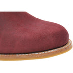 Herring Tamara ladies rubber-soled Chelsea boots in plum suede