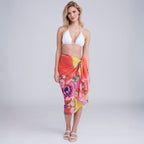 Pia Rossini Hawaii Flower Print Sarong - SKRF