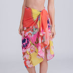Pia Rossini Hawaii Flower Print Sarong - SKRF