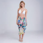 Pia Rossini Paradiso Tropical Print Sarong - SKRF