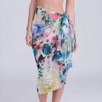 Pia Rossini Paradiso Tropical Print Sarong - SKRF